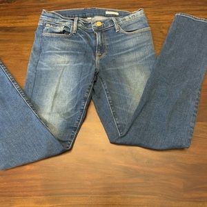 FRAME Le Garçon jeans sz 27 worn once